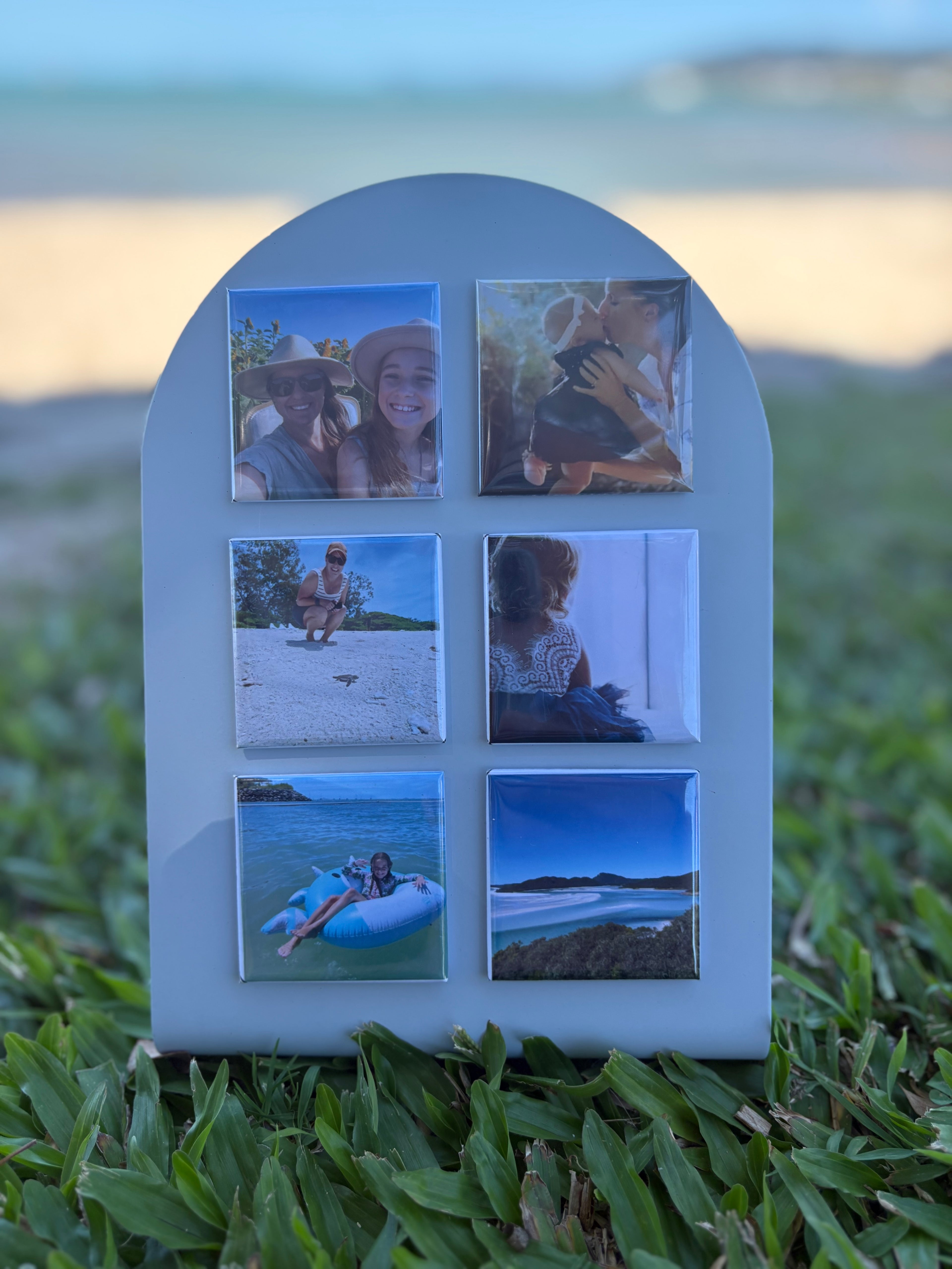 Personalised Photo Magnets x 6